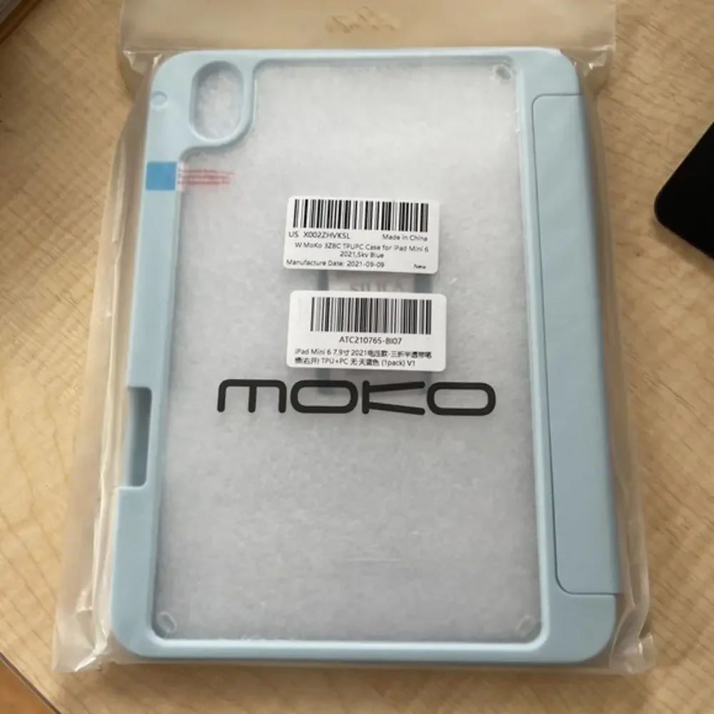 MoKo Tablet Case iPad Mini 6 Sky Blue